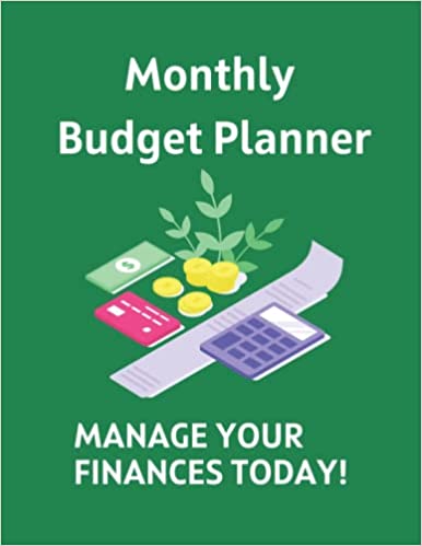 Book Cover: Monthly Budget Planner